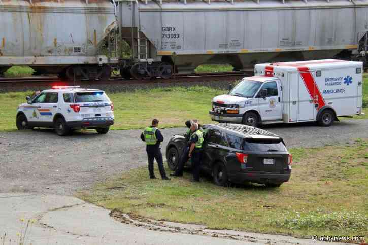 Woman killed, man critically injured after truck hit by train in Maple Ridge