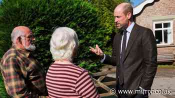 Prince William consoles residents of 'forgotten' flood-hit village ahead of storm season