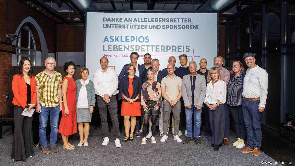 Lebensretter ausgezeichnet: Hamburger Ehepaar rührt das Publikum zu Tränen