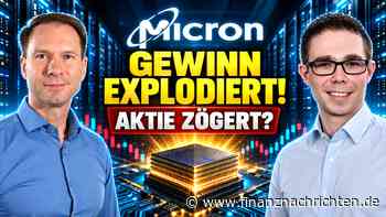 Micron nach Zahlen: Gewinn explodiert - warum zögert die Aktie?