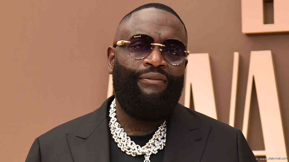 Rick Ross arrested for alleged battery after ex claimed he choked her... as judge scathingly tells him: 'I have no idea who you are'
