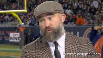 Axed ESPN star jumps to Jason Kelce's defense after he was forced to apologize for breaking TV's golden rule