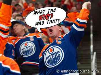 SHOOT THE #%*$ING PUCK! Oilers fans deemed the most foul-mouthed, negative according to analysis