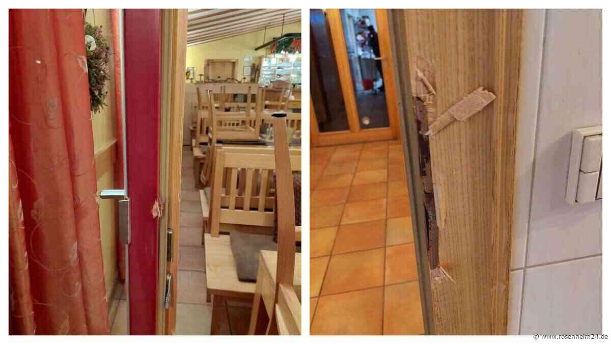 Türen aufgebrochen, Safe weg: Einbruch im Hartseestüberl in Eggstätt