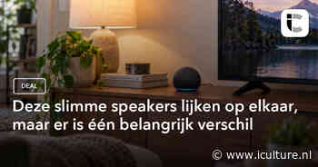 Deze slimme speakers lijken op elkaar, maar er is één belangrijk verschil