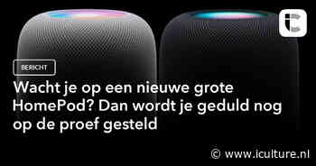 Wacht je op een nieuwe grote HomePod? Dan wordt je geduld nog op de proef gesteld