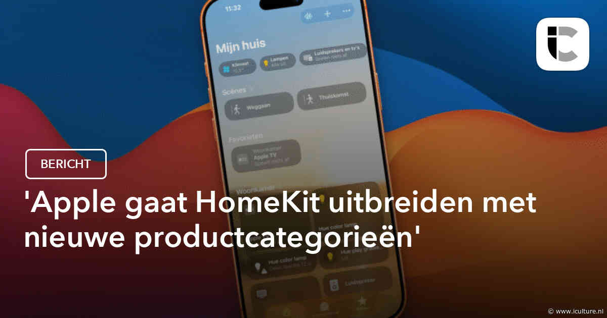 ‘Apple gaat HomeKit uitbreiden met nieuwe productcategorieën’