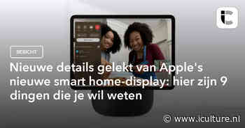 Nieuwe details gelekt van Apple’s nieuwe smart home-display: hier zijn 9 dingen die je wil weten