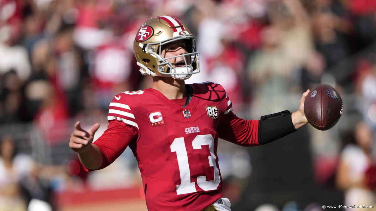 Brock Purdy is the NFC offensive player of the month