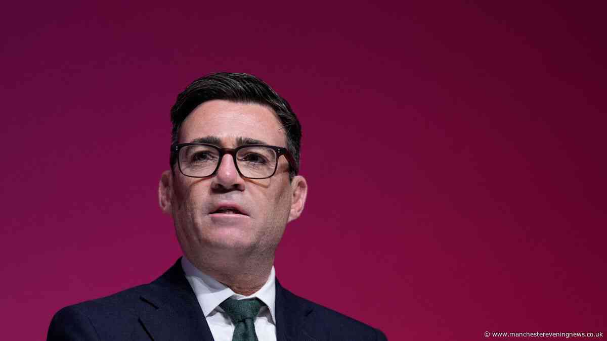 Downing Street issues statement following Andy Burnham Manchester City comment