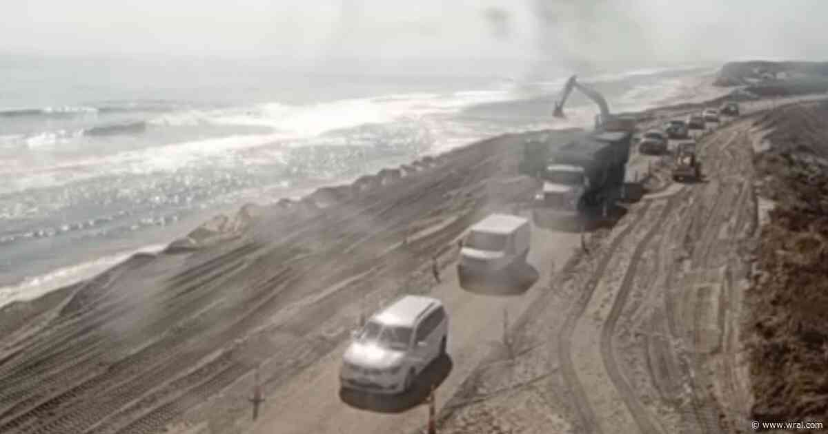 Hatteras Island reopens to visitors, N.C. traffic remains slow