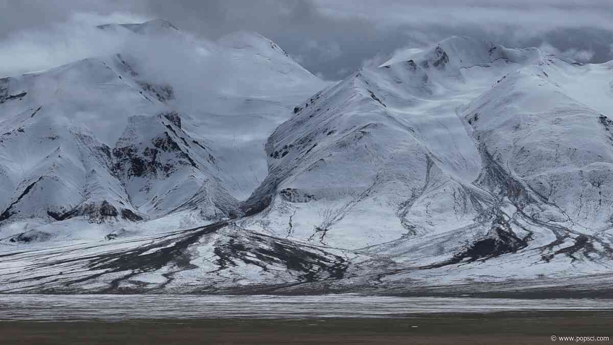 There’s still ice leftover from the last ice age