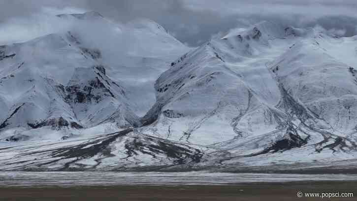 There’s still ice leftover from the last ice age