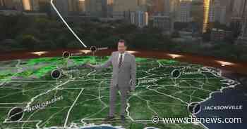 Moisture manifesting as mugginess across Georgia
