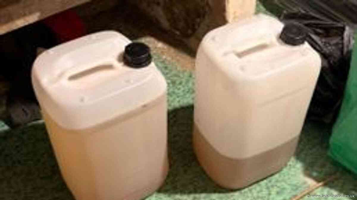 £1m stash of liquid spice found in Yorkshire village basement