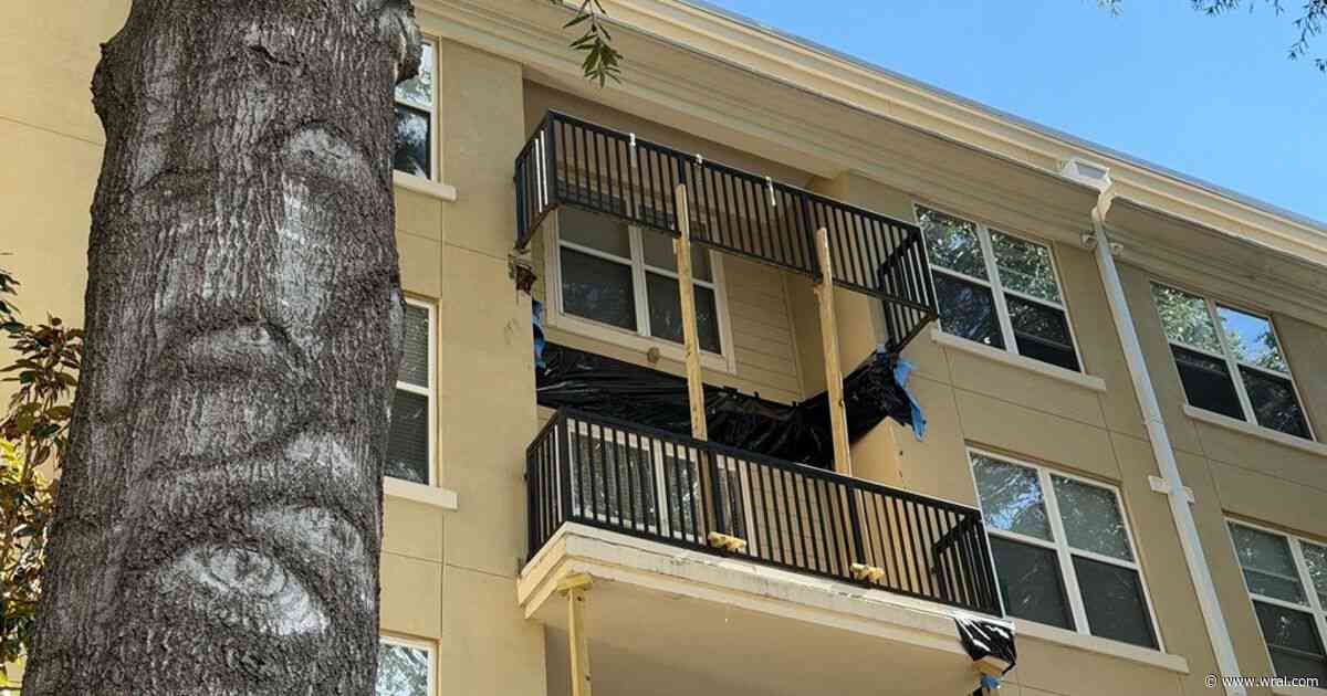 Balcony failure prompts evaluation at North Hills apartment complex, city says permits are needed