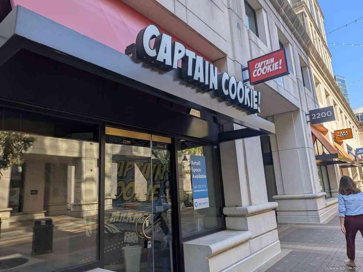 Arlington loses another cookie shop as Captain Cookie shutters