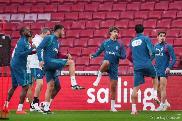 🚨XIs in: Portugal visit Denmark without Cristiano