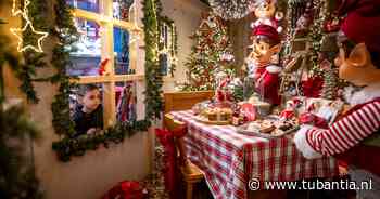 Kerstshow bij Borghuis van start, de laatste lampjes opgehangen in korte broek