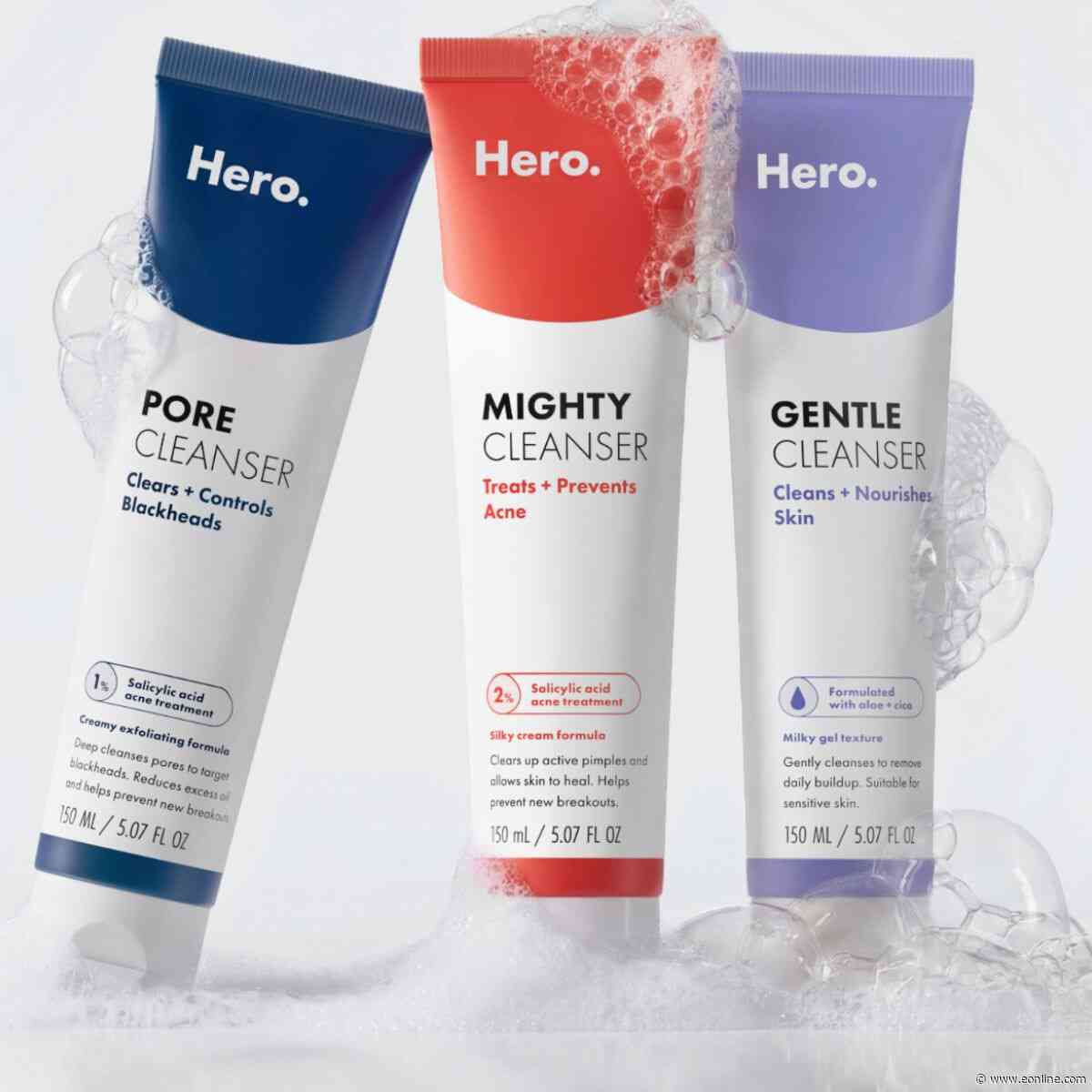 Bestselling Pimple Patch Brand Drops 3 Acne-Fighting Face Washes