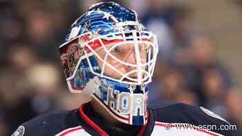 Report: Rangers backup goalie Korpisalo week to week