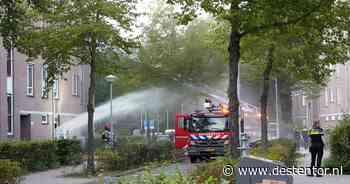 Brand uitgebroken in bijgebouw in Amsterdam