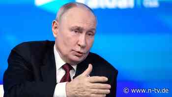 "Wir bedrohen niemanden": Putin: Keine Angriffe auf westliche Waffenlieferanten