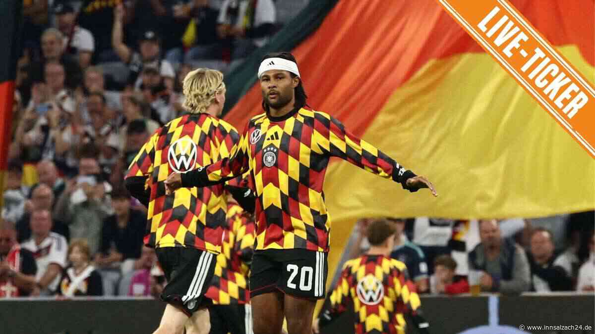 Deutschland gegen Serbien: Gnabry führt DFB-Elf