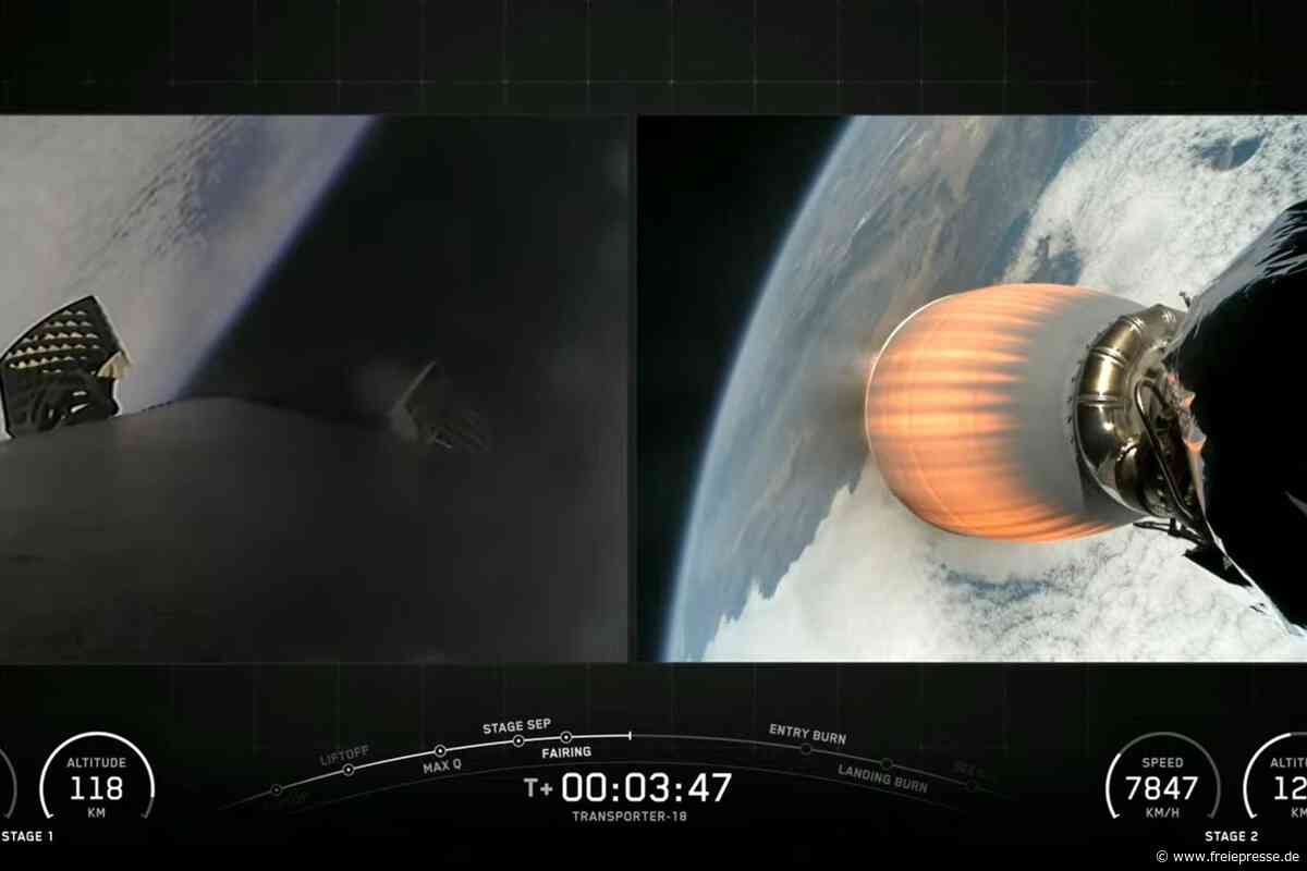 Falcon 9 bringt sächsische Hightech ins All: Athene 1 als Teil der Transporter-18-Mission