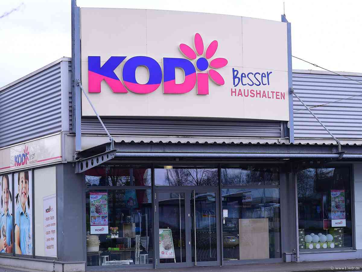 Kodi plant Schließung von 43 Filialen und der Zentrale