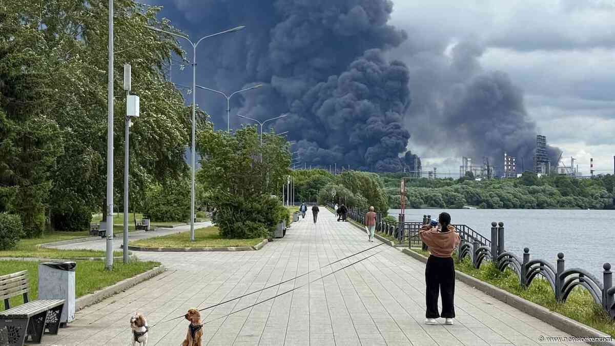 Poetin erkent impact Oekra&iuml;ense aanvallen op raffinaderijen: 'Deels geslaagd'