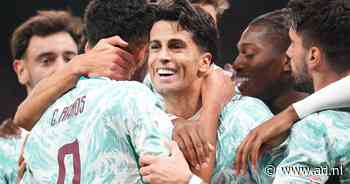 Portugal op voorsprong in Denemarken, spits Gonçalo Ramos belangrijk met goal en assist