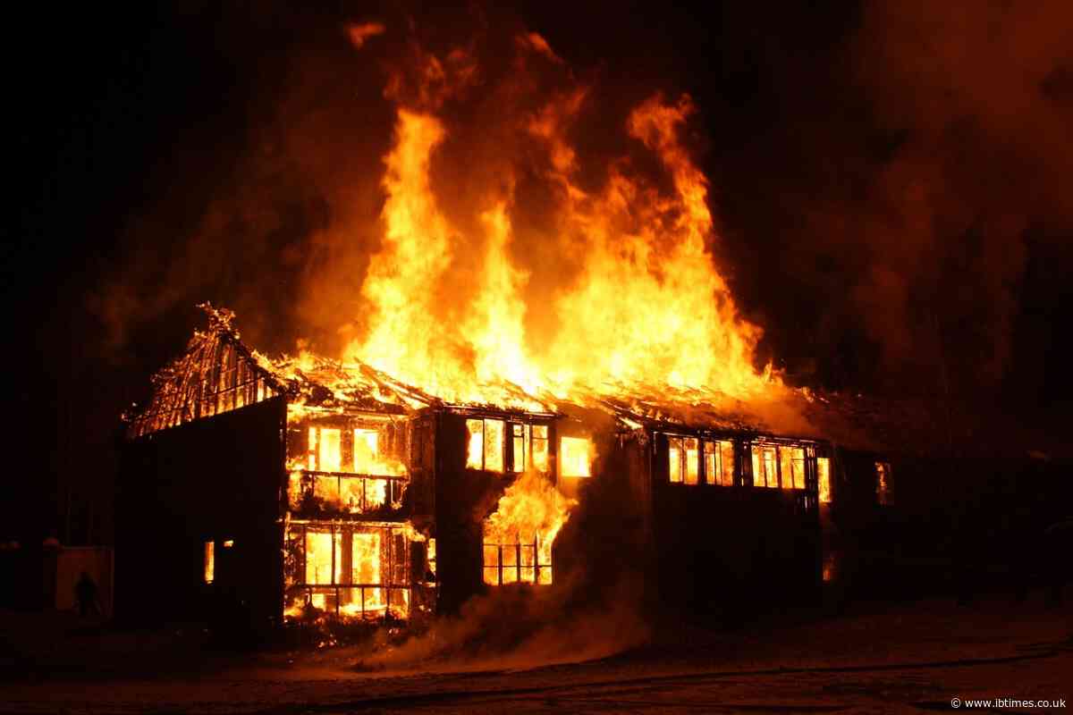 Israeli Army Escorts Palestinian Family Home—Then Settlers Set Their House on Fire