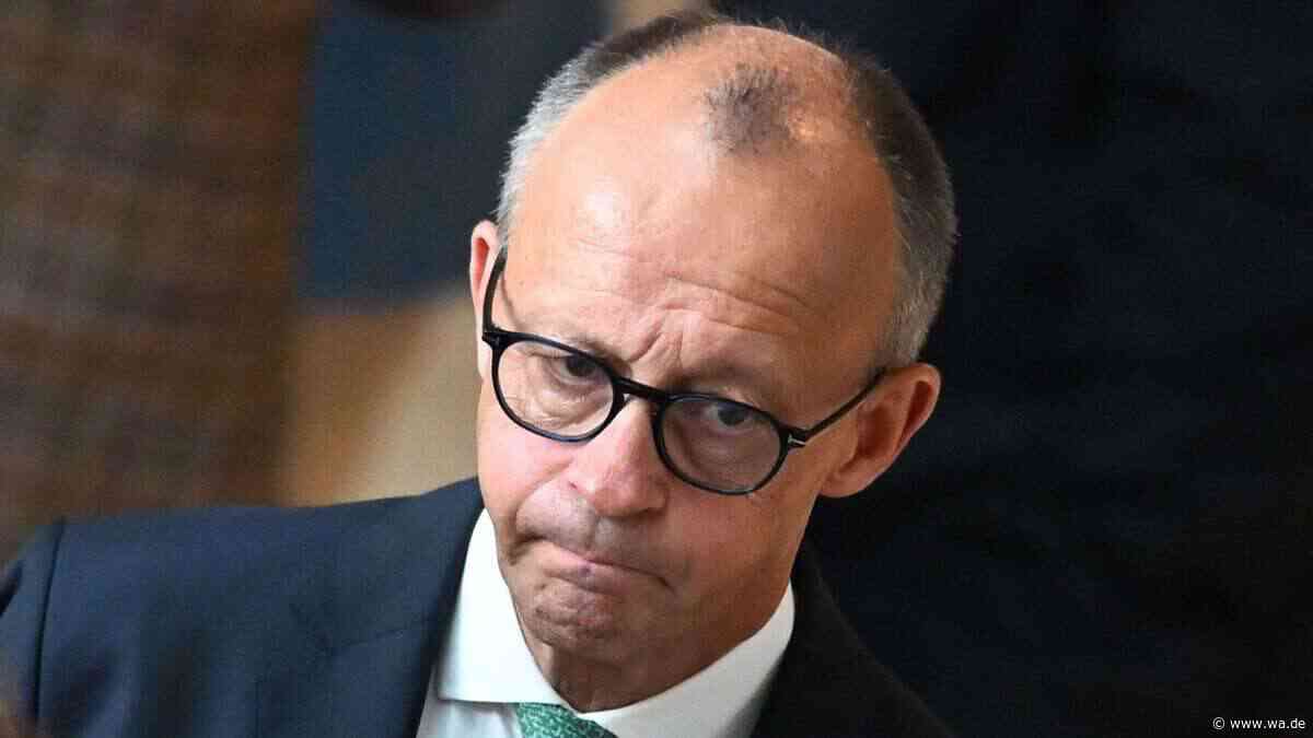 Nackenschlag in Umfrage: Merz stürzt auf Rekordtief – nur 10 Prozent mit dem Kanzler zufrieden