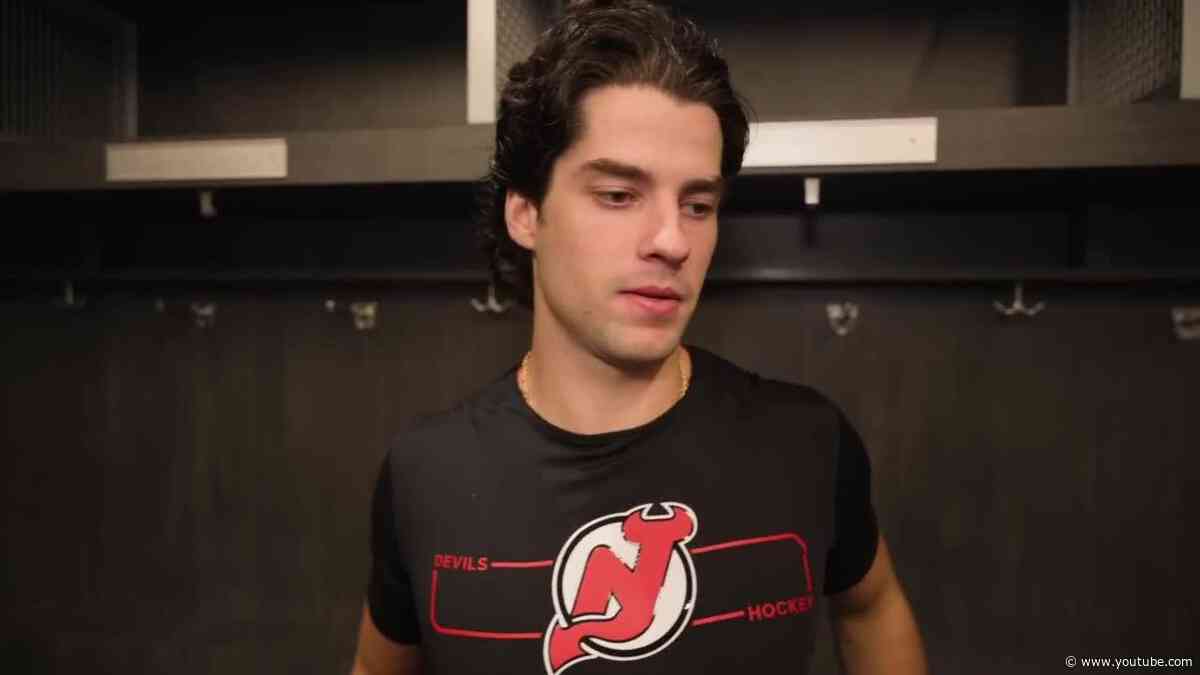 Evangelista, Allen, Rodrigues, Keefe after Devils win final preseason game over NYI