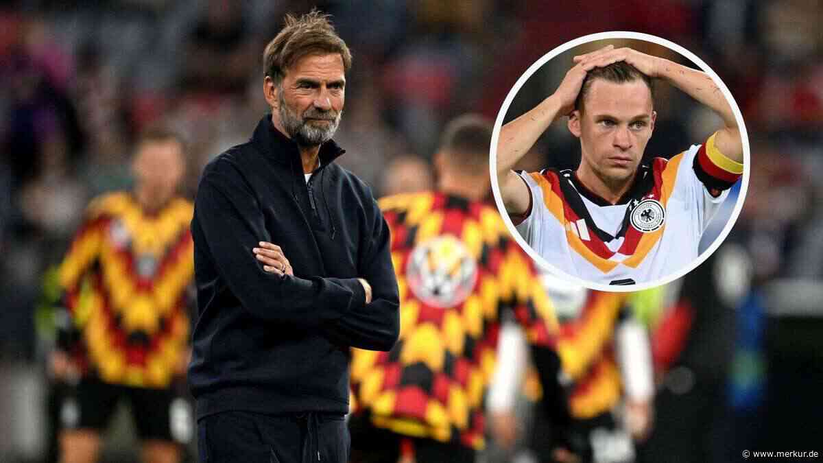 Bundestrainer Jürgen Klopp rechtfertigt Verzicht auf Joshua Kimmich