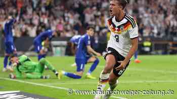 Jetzt live! Wirtz trifft zum 2:0 für Deutschland