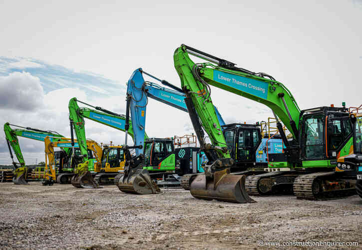 Diesel-free plant fleet grows on Lower Thames Crossing