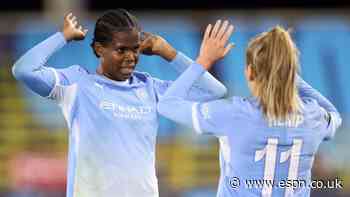 Man City vs Real Madrid LIVE: UWCL updates as WSL champions level thanks to Shaw