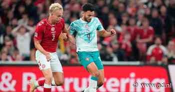 Portugal weer op voorsprong in Denemarken, Deense spits viert goal op Cristiano Ronaldo-manier