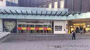 Man stabbed as police cordon off Liverpool shopping centre