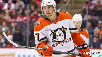 Ducks sign Luneau to 6-year, $43.2M extension after 14 NHL games