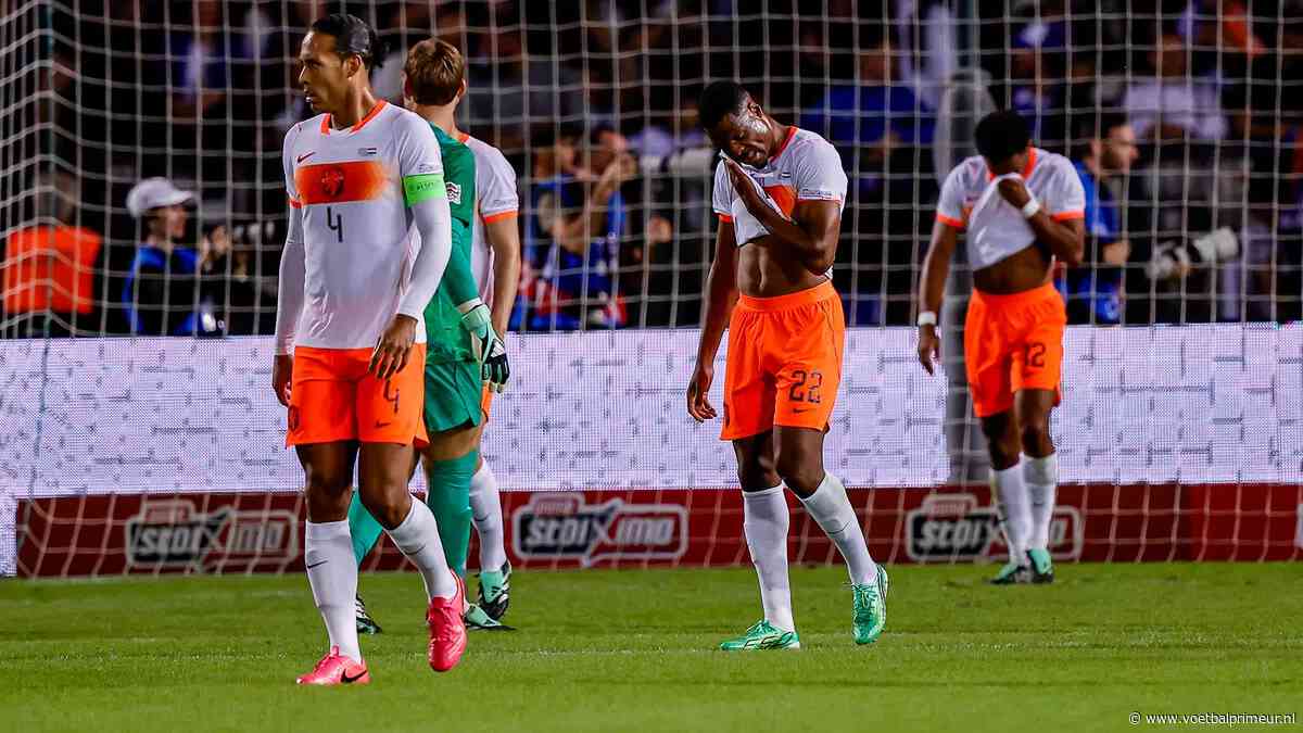 LIVE: Nederland speelt gelijk dankzij Van Dijk en Reijnders (gesloten)