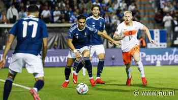 Oranje knokt zich naar gelijkspel na beroerde eerste helft tegen Griekenland