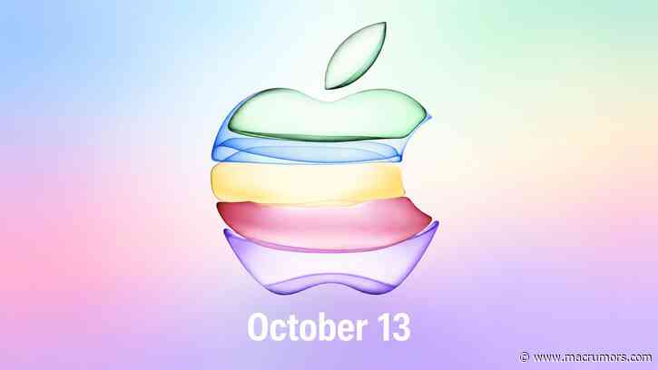 Apple Event on October 13?