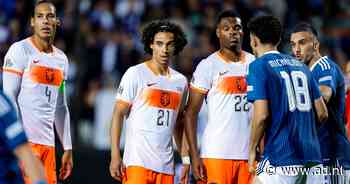 Gjivai Zechiël na invalbeurt tegen Griekenland de 819de Oranje-international