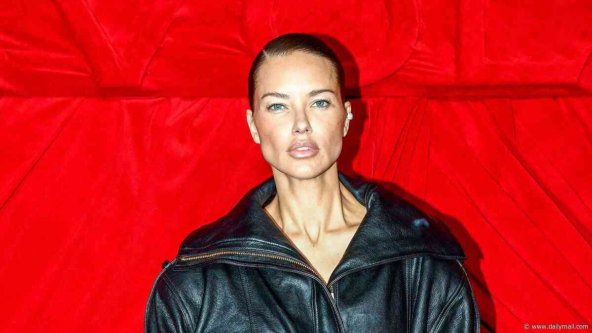 Fears for Adriana Lima, 45, as supermodel reveals extreme weight loss on Paris outing... weeks before Victoria's Secret show