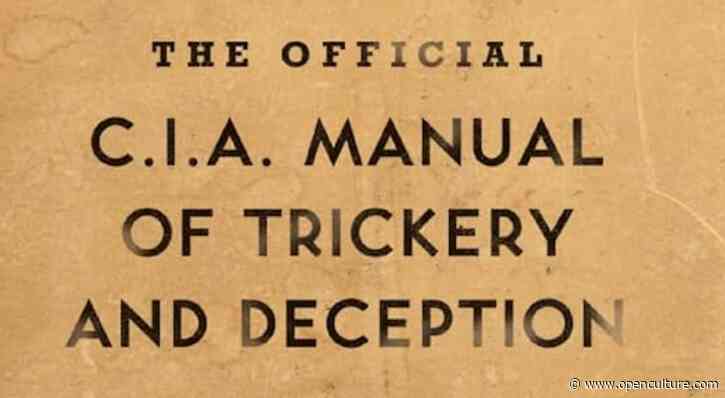 Read the CIA’s Manual of Trickery and Deception, Written by a Professional Stage Magician