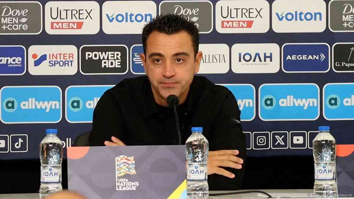 Xavi steekt hand in eigen boezem na puntenverlies Oranje: 'Het is mijn fout'