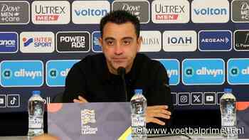 Xavi steekt hand in eigen boezem na puntenverlies Oranje: 'Het is mijn fout'